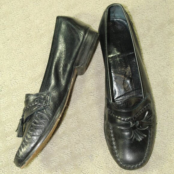 Nordstrom American Classics Men's 15 / 49 Leather Tassel Loafers - Picture 1 of 6